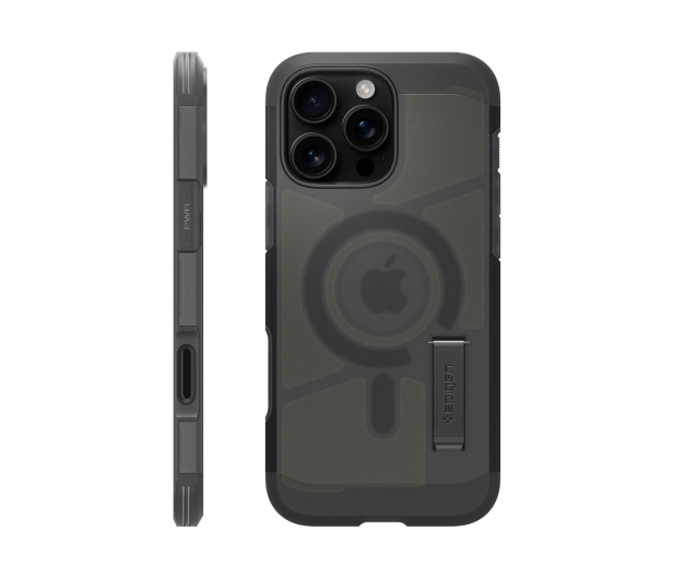SPIGEN Tough Armor ”T” Mag Magsafe do Iphone 16 Pro Frost Black 8809971239035 - 1346684 - zdjęcie 2